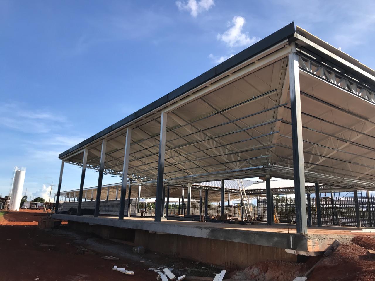 Construção de UBS para sete equipes